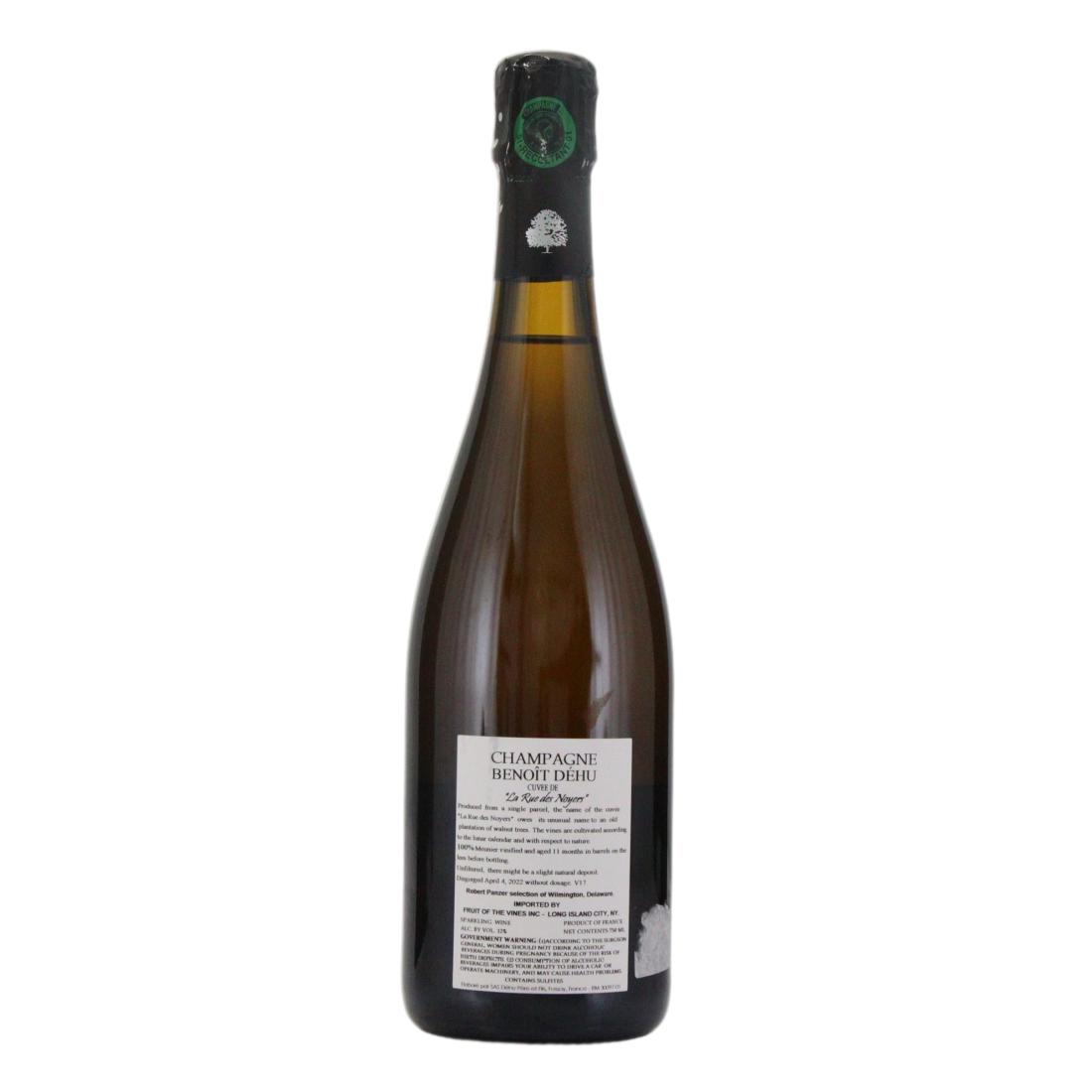 Benoît Déhu Cuvée La Rue des Noyers Champagne