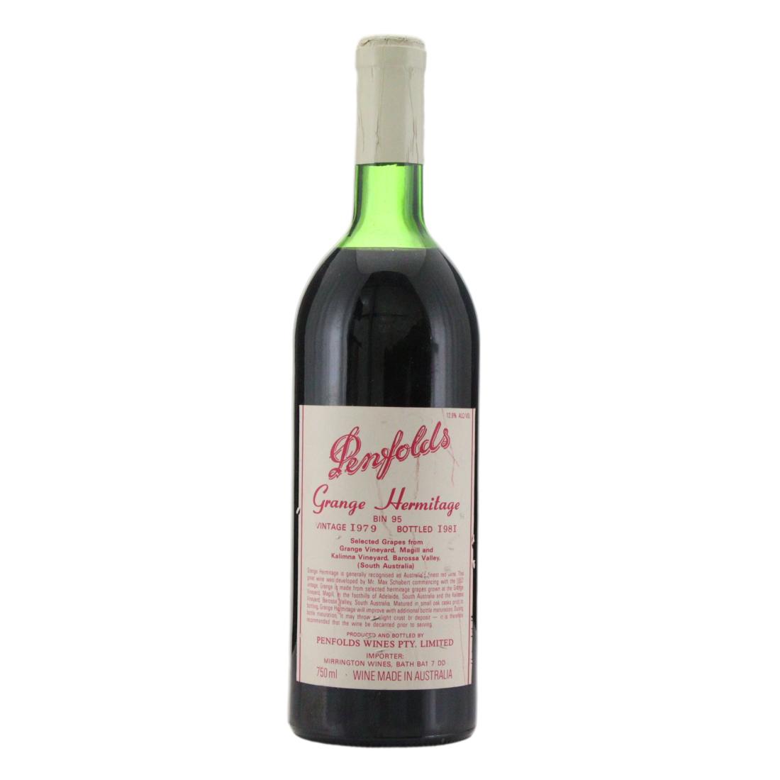 Penfolds Grange Hermitage Bin 95 1979
