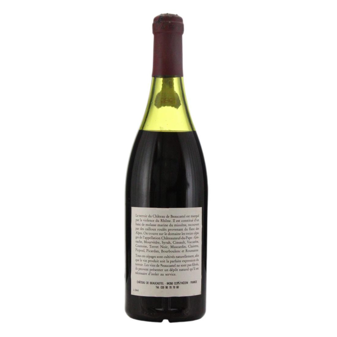 Château de Beaucastel 1989
