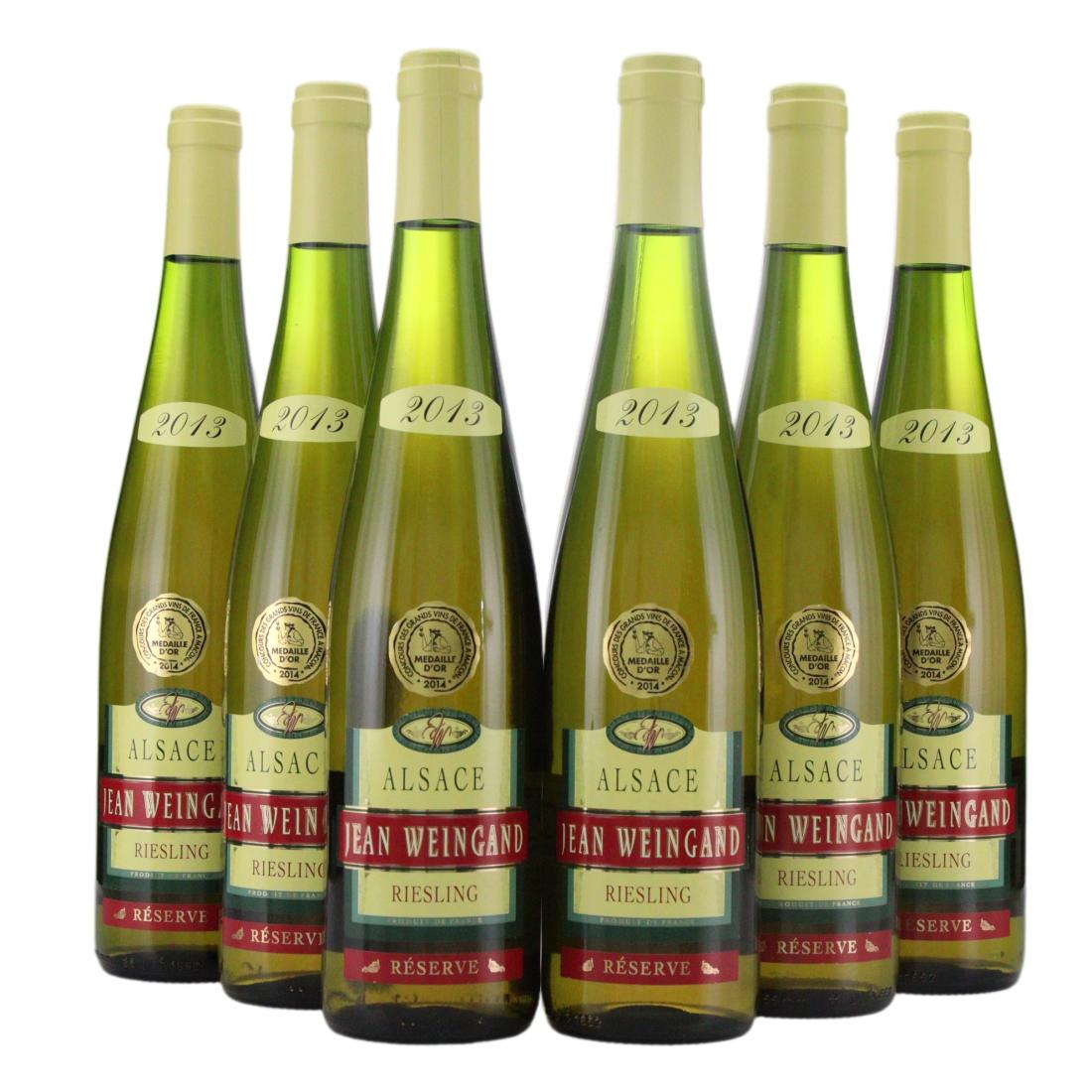 Jean Weingand Réserve Riesling 2013 x 6