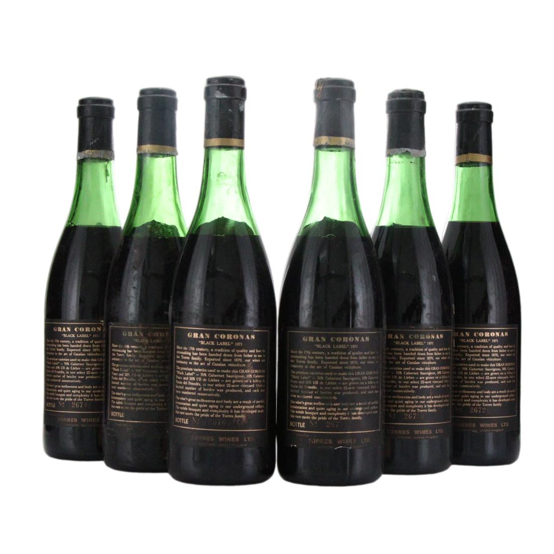 Torres Gran Coronas 1971 x 6