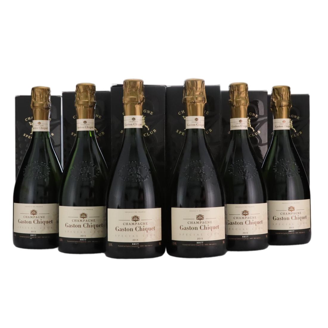 Gaston Chiquet Special Club 2015 Brut Champagne x 6