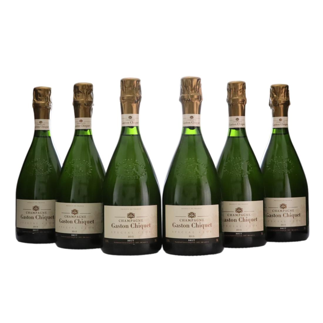 Gaston Chiquet Special Club 2015 Brut Champagne x 6