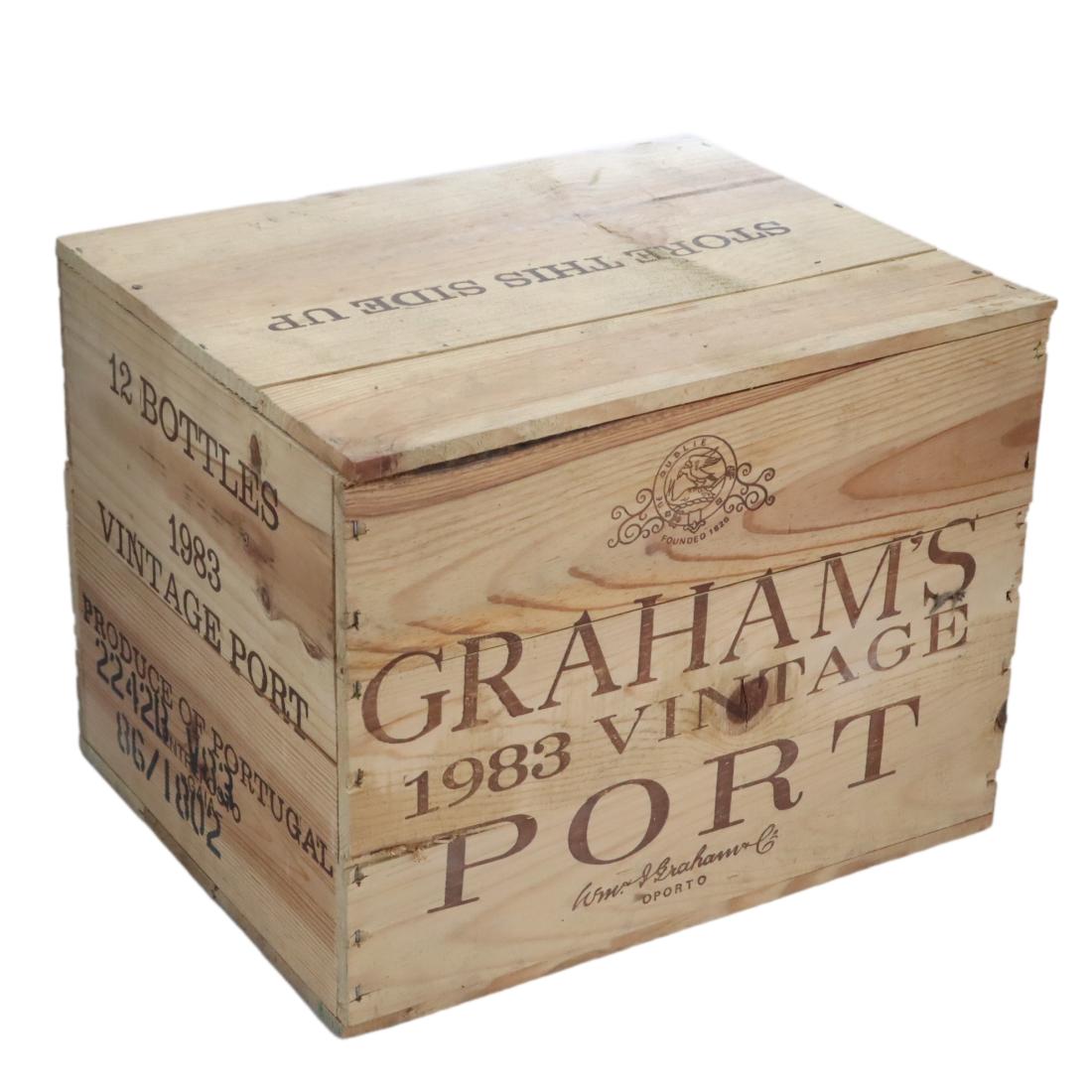 Graham's 1983 Vintage Port x 12