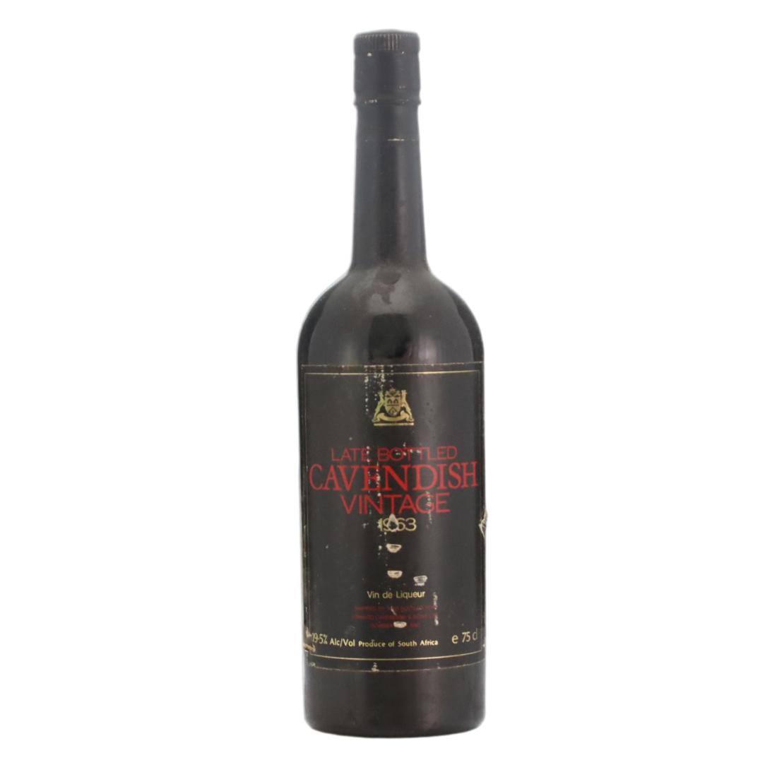 Cavendish Late Bottled Vintage Vin de Liqueur 1963