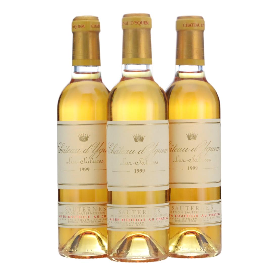 Château d'Yquem 1999 x 3 / Half Bottle