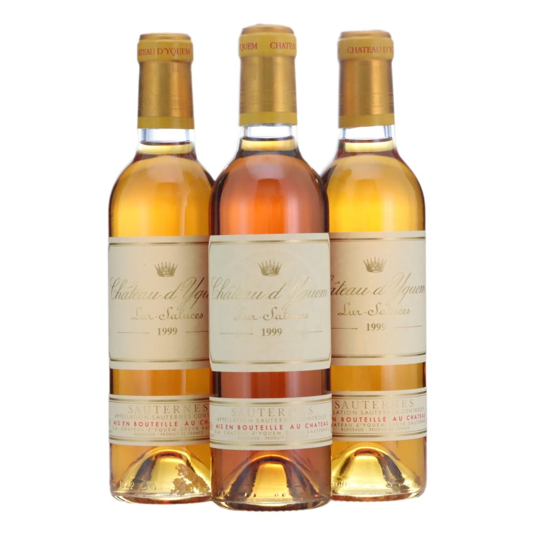 Château d'Yquem 1999 x 3 / Half Bottle