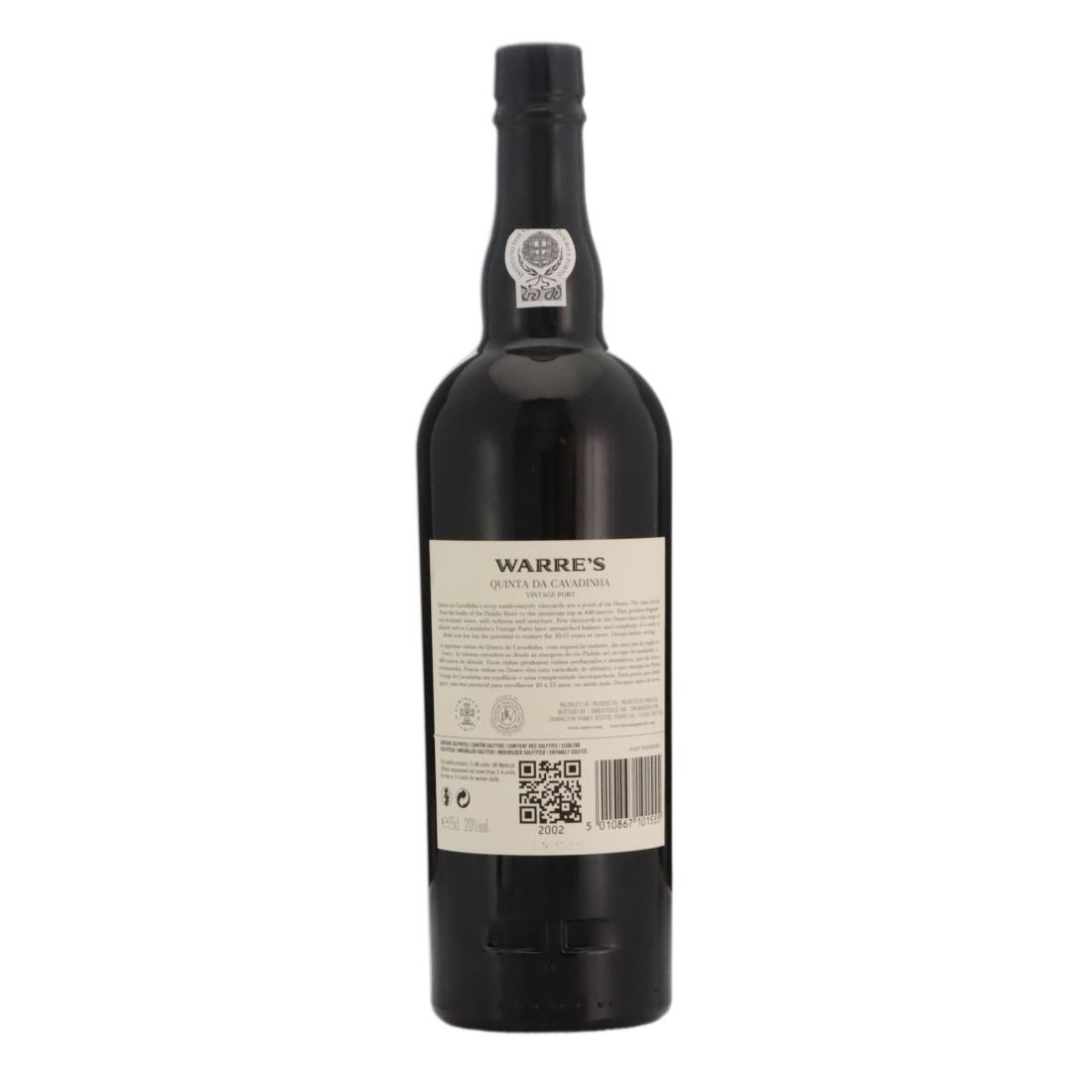 Warre's Quinta Da Cavadinha 2002 Vintage Port