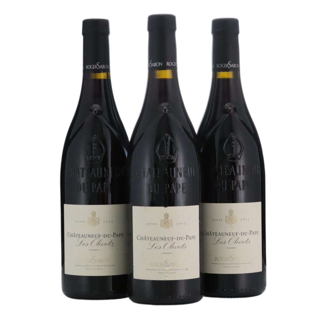 Roger Sabon Les Olivets 2015 x 3