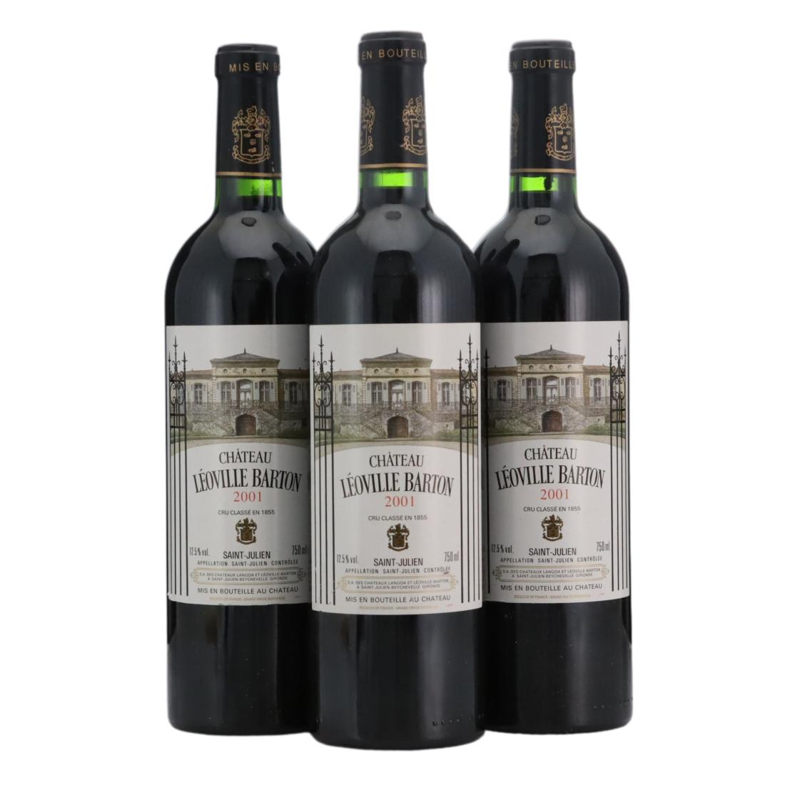 Château Léoville Barton 2001 x 3