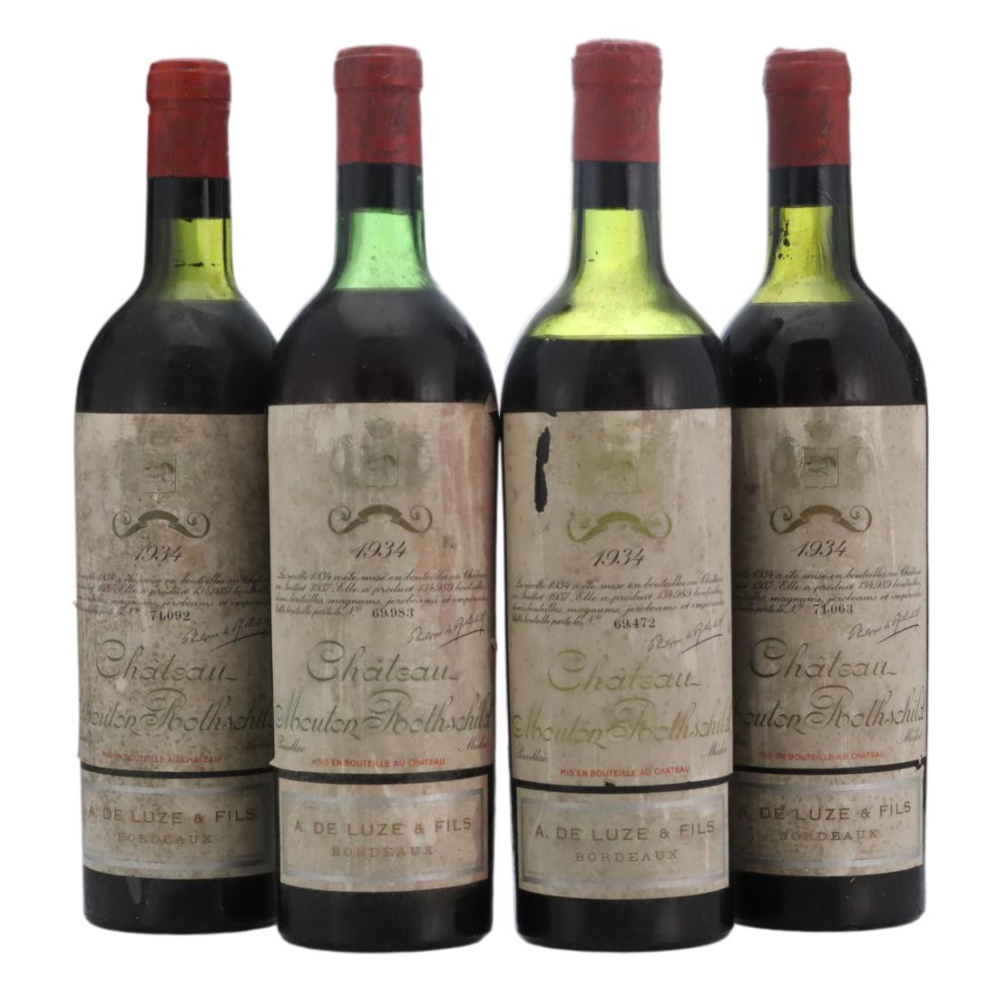 Château MoutonRothschild 1934 x 4
