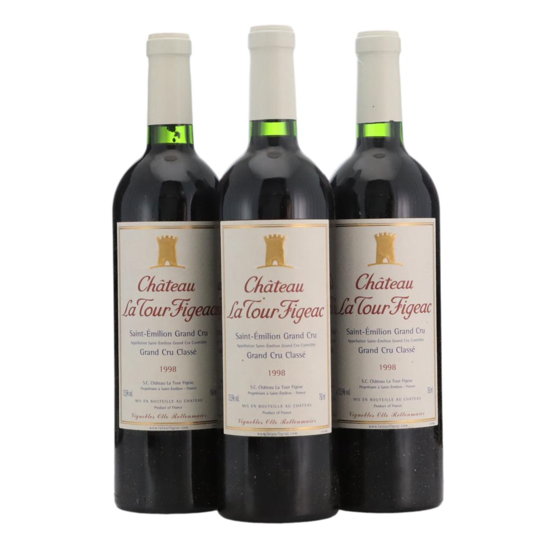 Château La Tour Figeac 1998 x 3