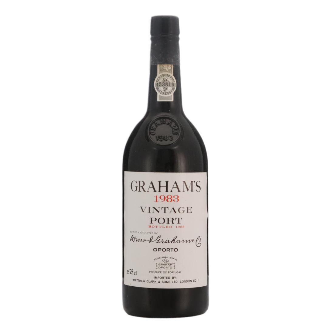 Graham's 1983 Vintage Port