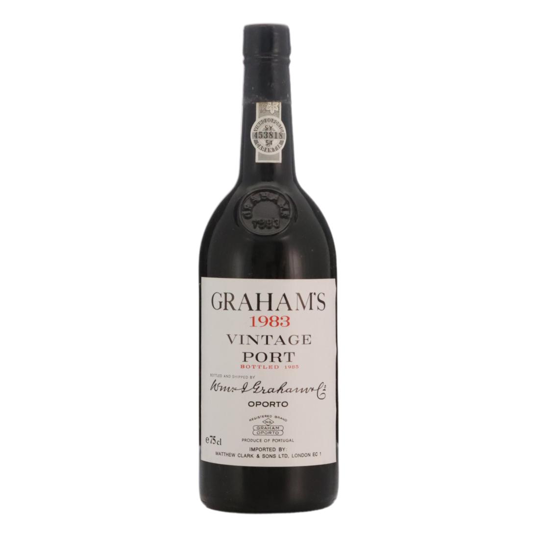 Graham's 1983 Vintage Port