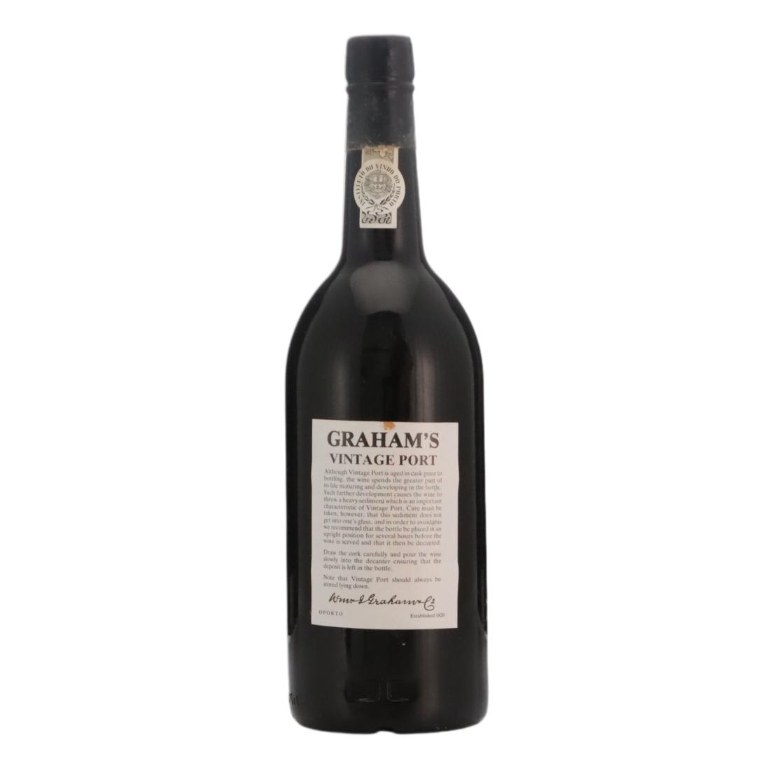 Graham's 1983 Vintage Port
