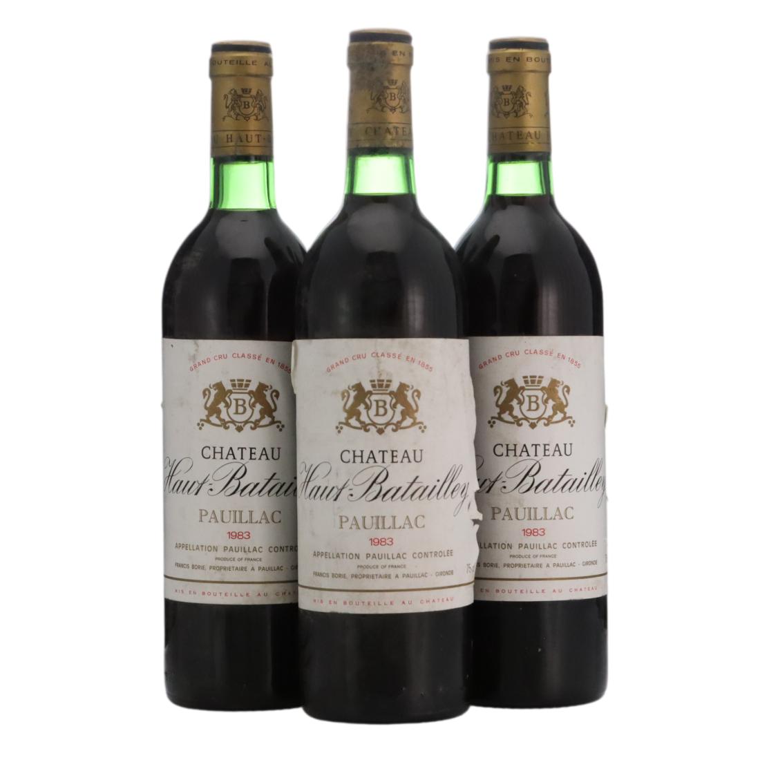 Château Haut-Batailley 1983 x 3