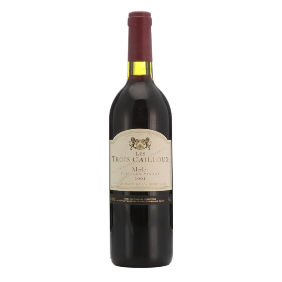 Les Trois Cailloux Merlot 2001
