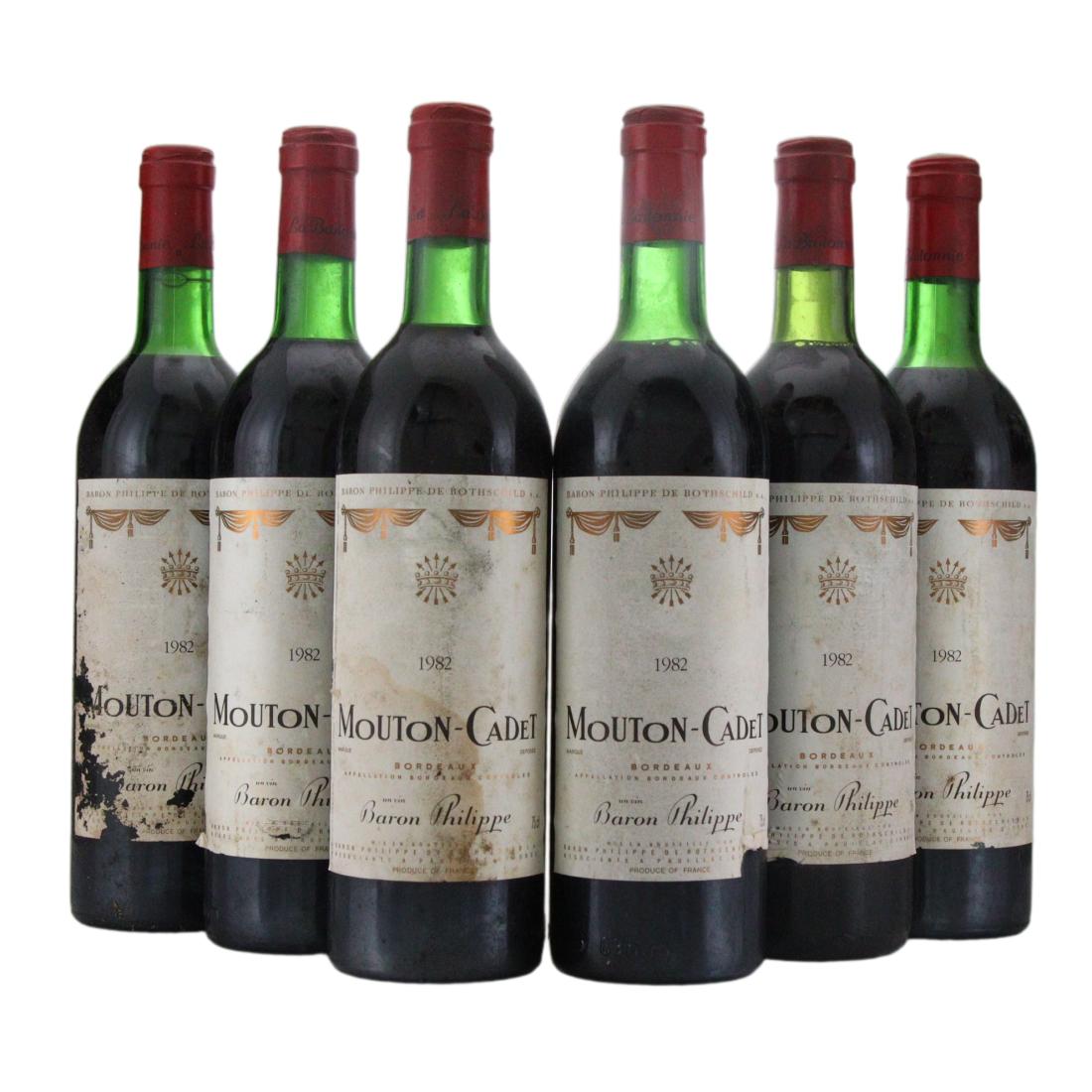 Mouton-Cadet 1982 x 6