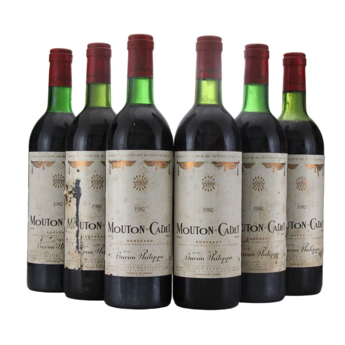 Mouton-Cadet 1982 x 6