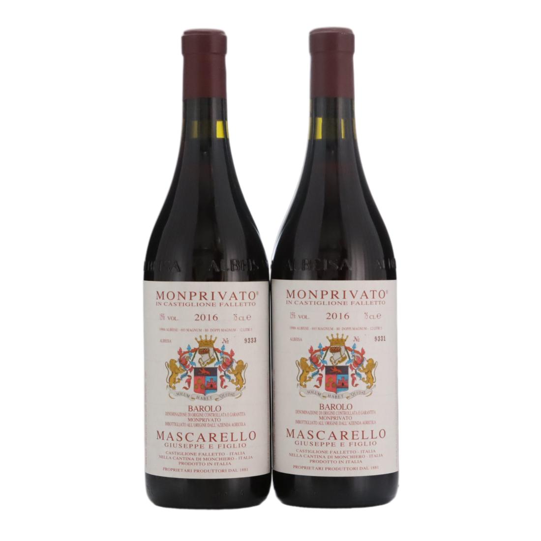 Giuseppe Mascarello & Figlio Monprivato 2016 x 2