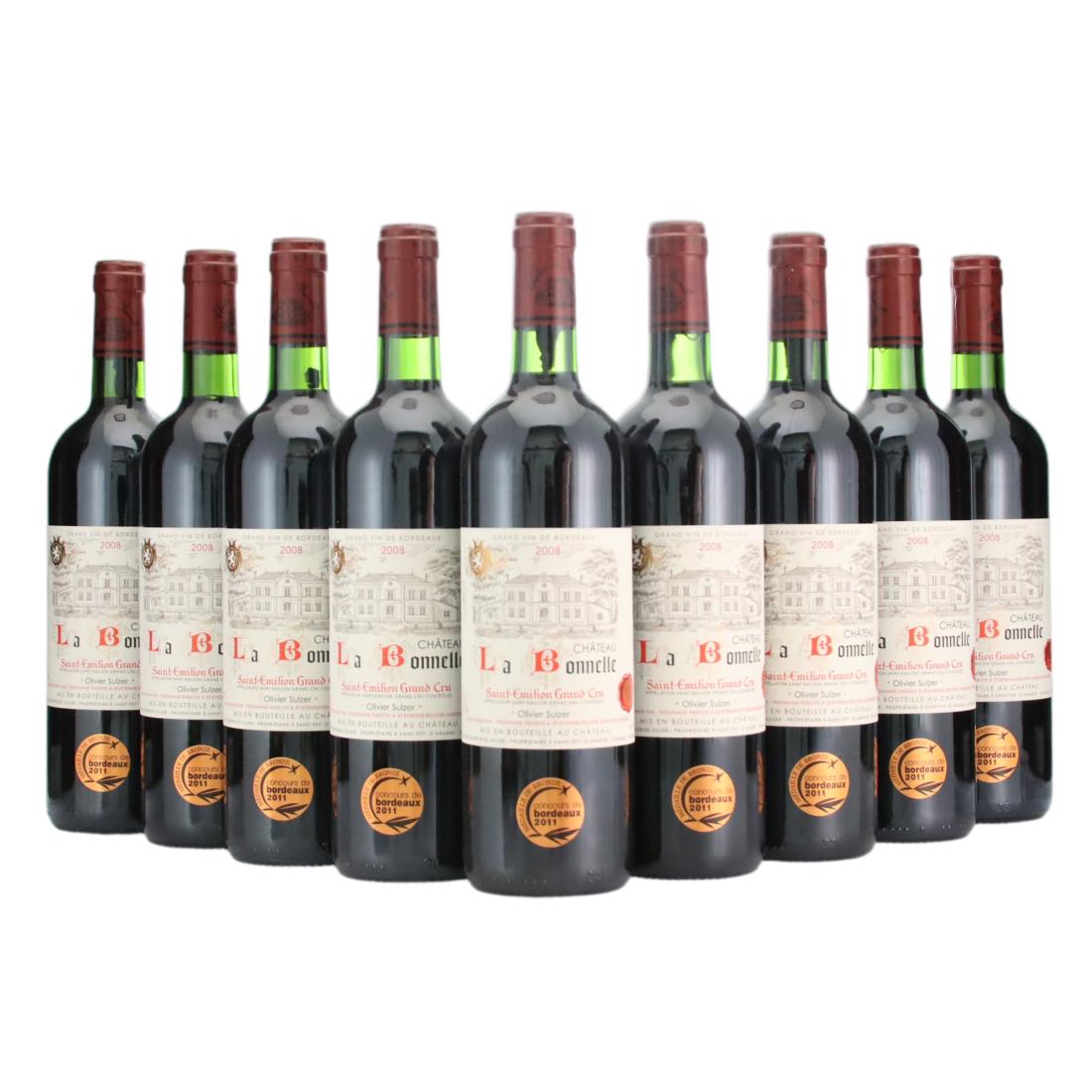 Château La Bonnelle 2008 x 9