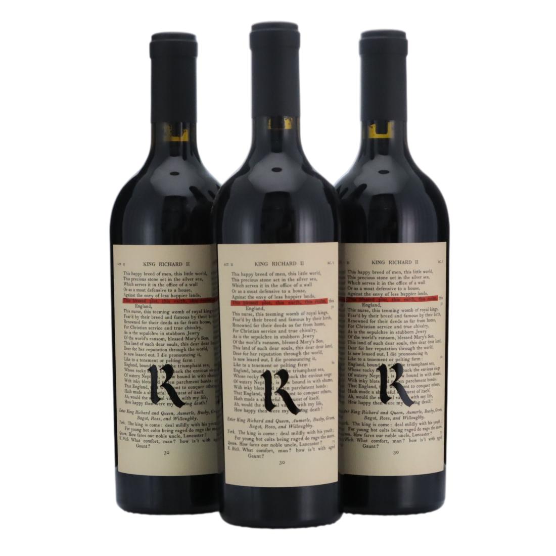 Realm Cellars The Bard 2018 x 3
