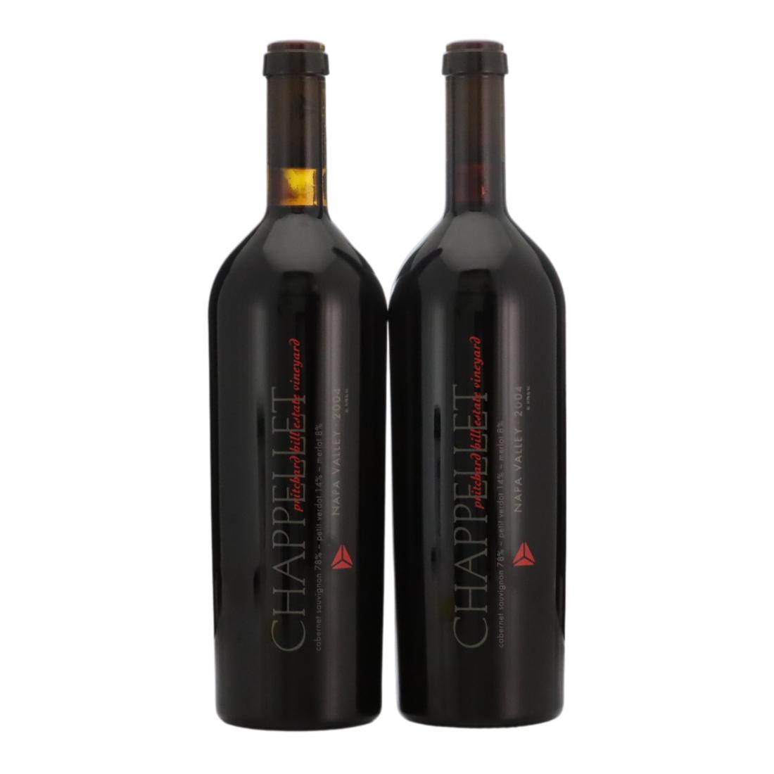 Chappellet Pritchard Hill Estate Vineyard 2004 x 2