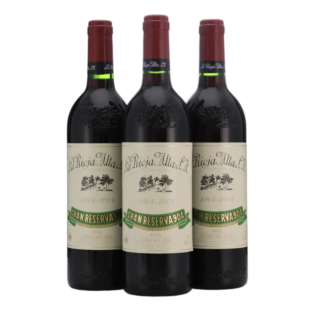 La Rioja Alta 904 1994 x 3