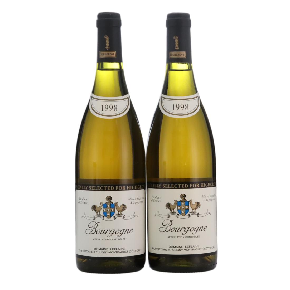 Domaine Leflaive 1998 x 2 / Highgrove