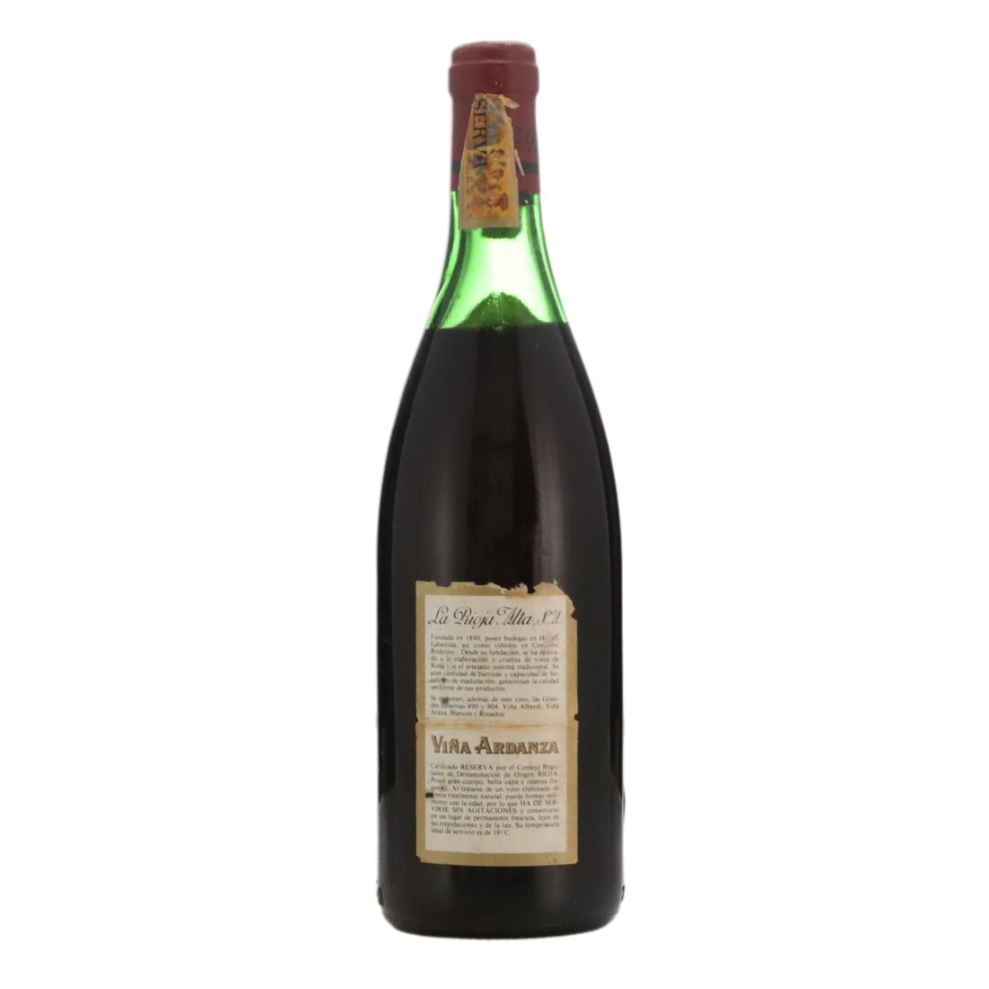 La Rioja Alta Viña Ardanza 1976