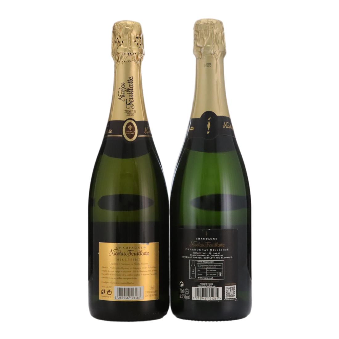Nicolas Feuillatte 2002 & 2008 Vintage Champagne
