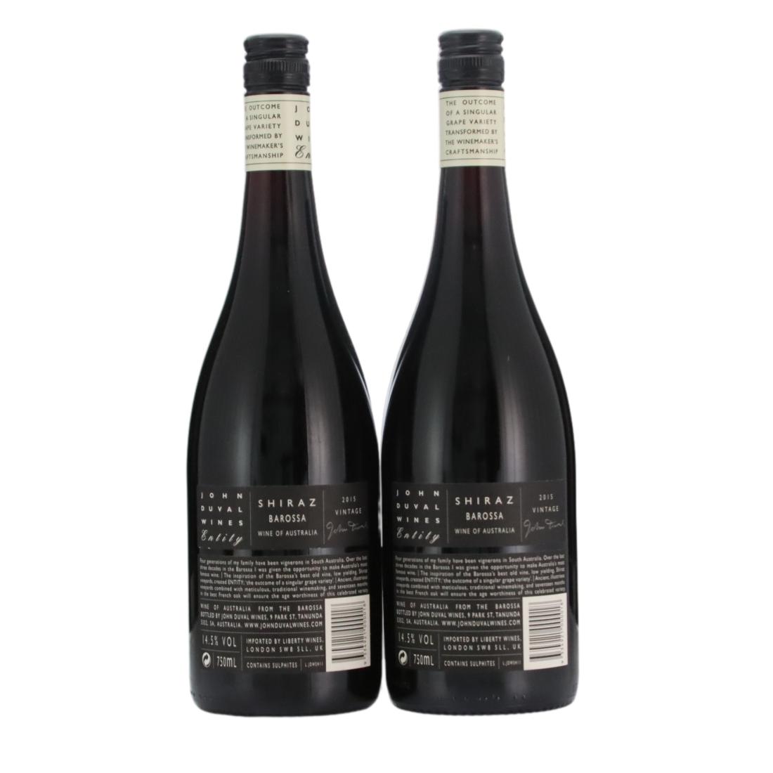 John Duval Entity 2015 Shiraz x 2