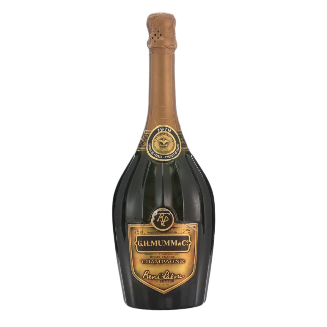 G.H. Mumm René Lalou 1979 Vintage Champagne