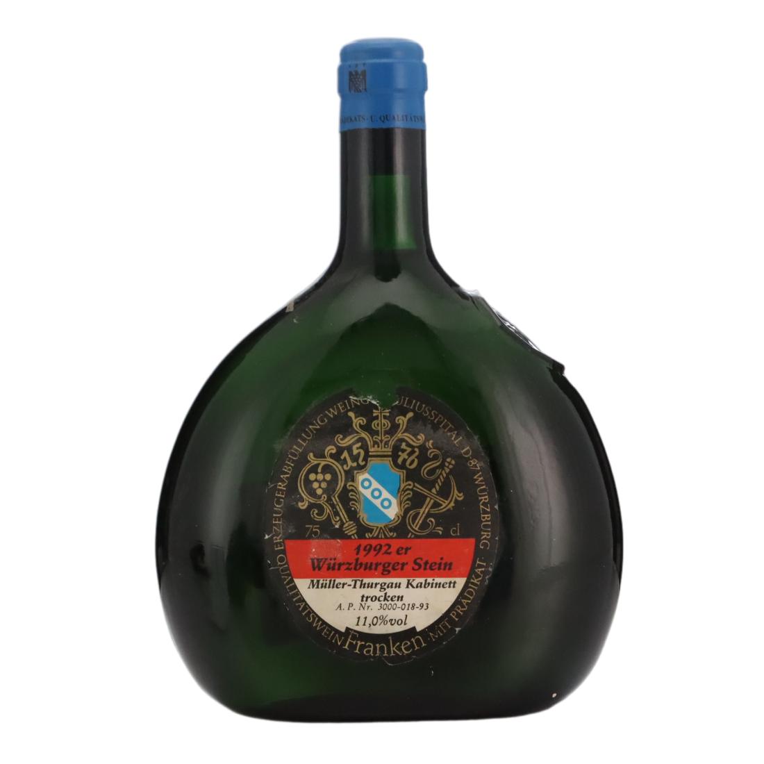 Würzburger Stein Riesling Müller-Thurgau Kabinett Trocken 1992