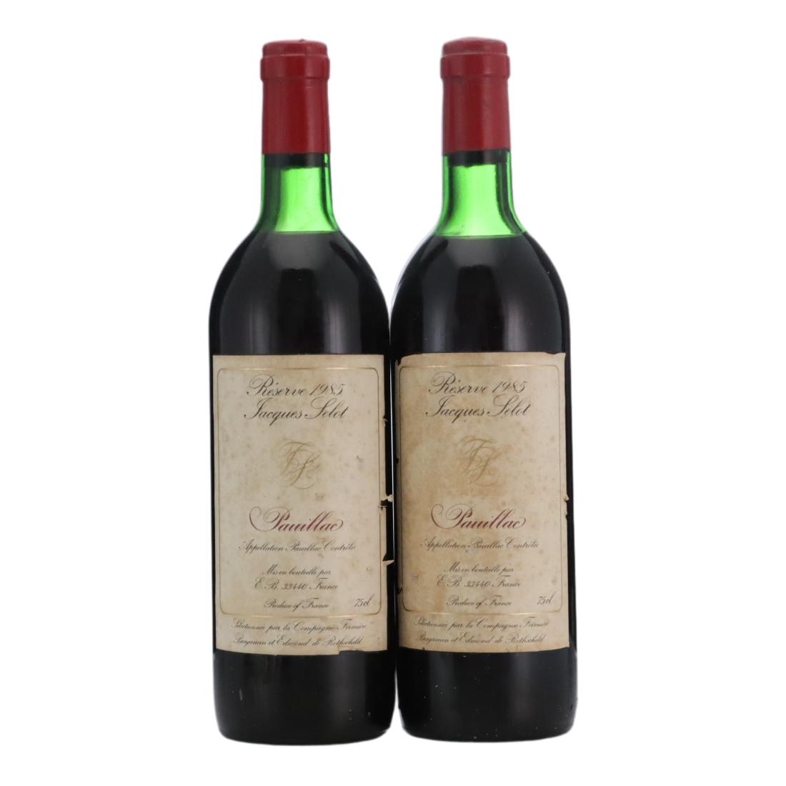 Jacques Selot Reserve 1985 x 2