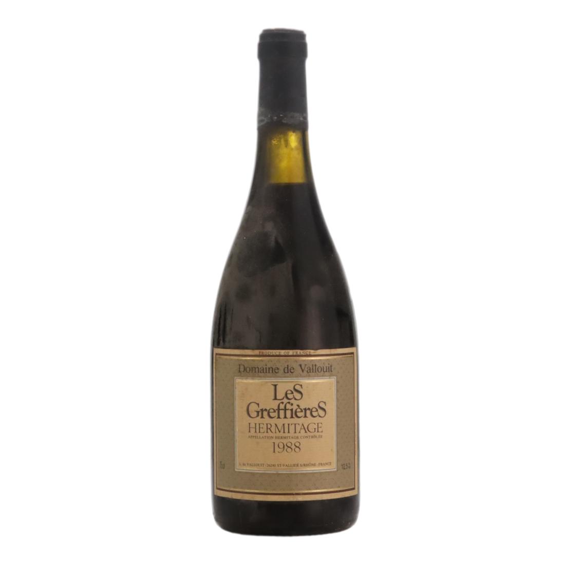 Domaine L. de Vallouit 1988 Les Greffieres