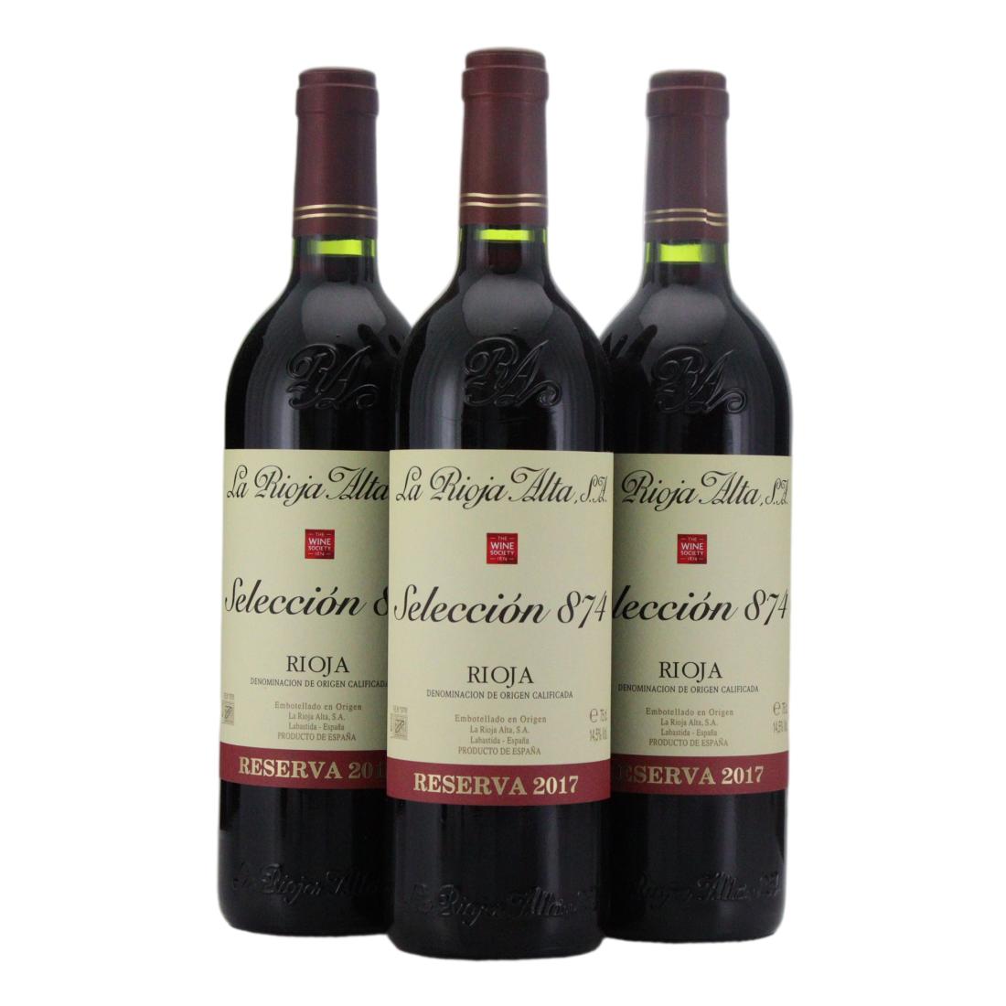 La Rioja Alta Seleccion 874 2017 x 3