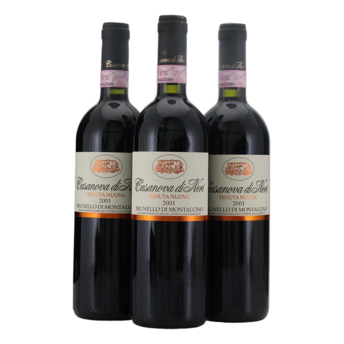 Casanova Di Neri Tenuta Nuova 2001 x 3