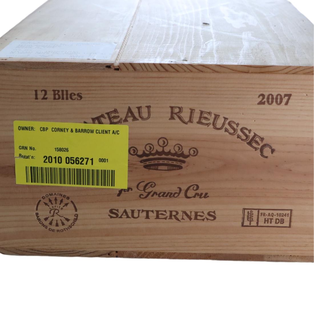Château Rieussec 2007 x 12