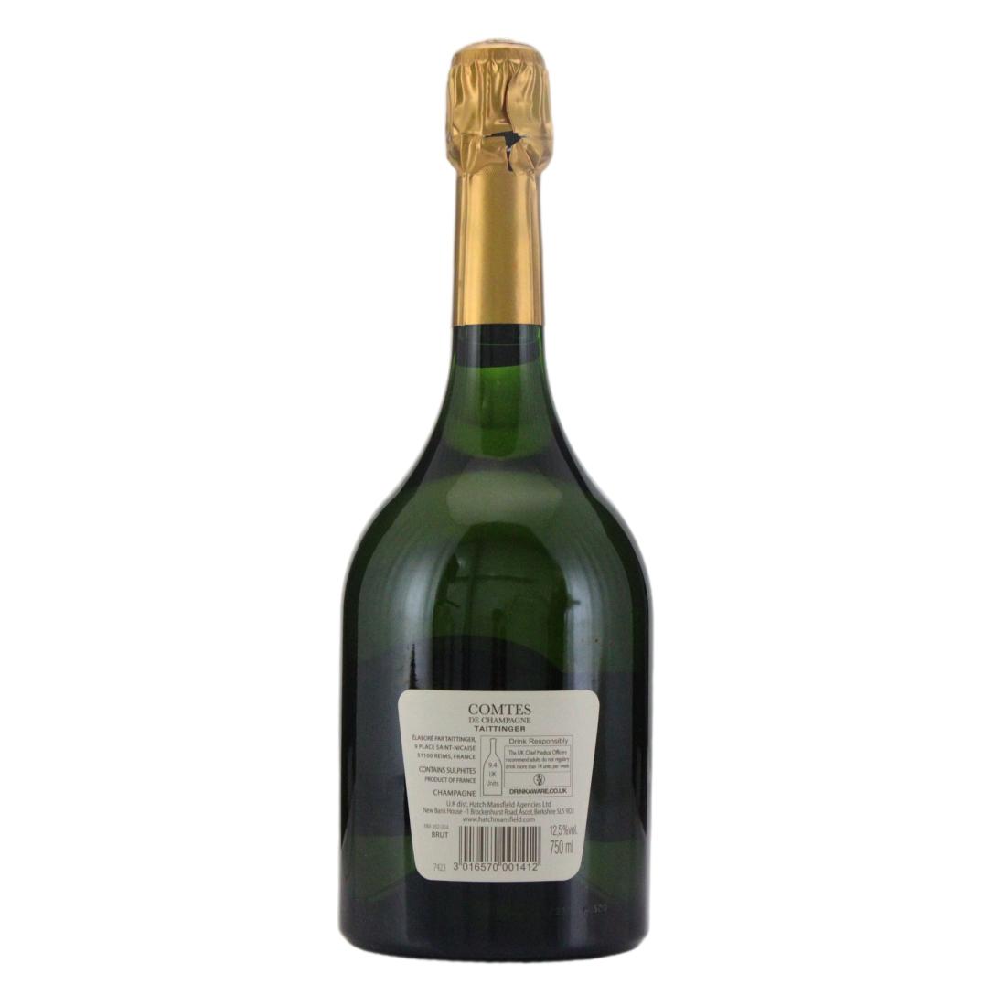 Taittinger Comtes de Champagne Blanc-de-Blancs 2012 Vintage Champagne