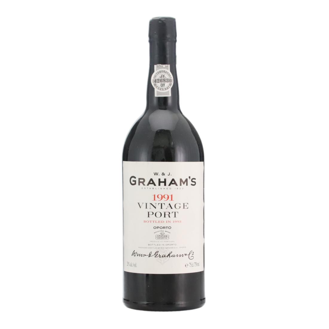 Graham's 1991 Vintage Port