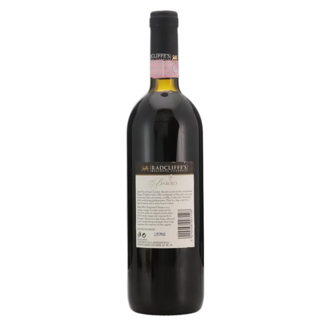 Radcliffe's Barolo 2003