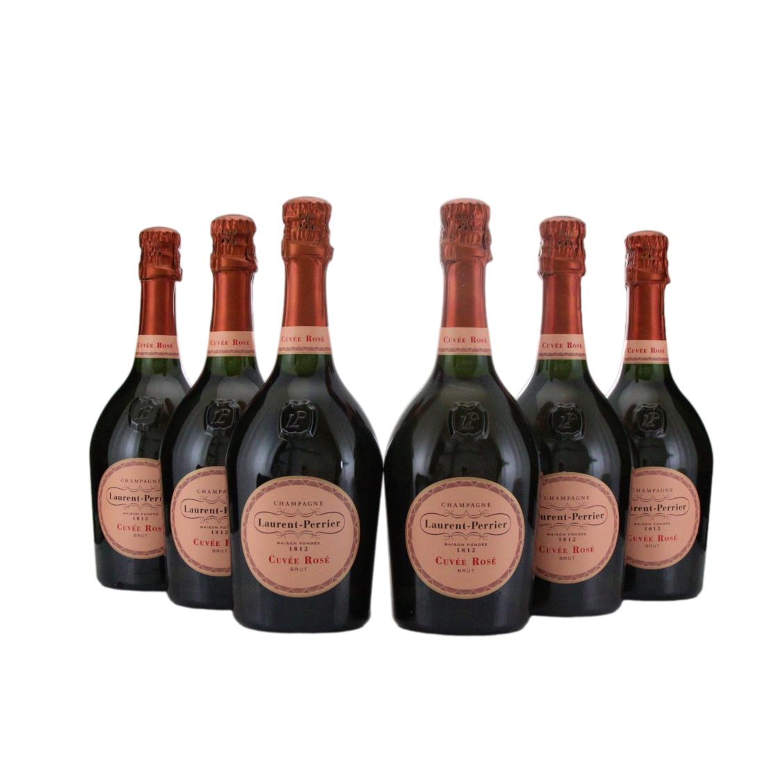 Laurent-Perrier Cuvée Rosé Champagne x 6