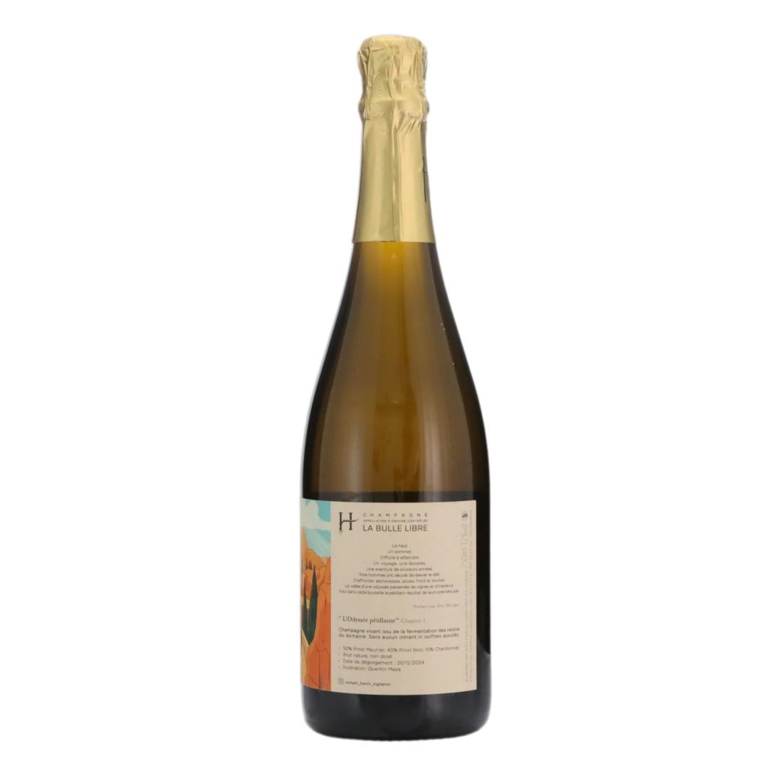 Romain Henin La Bulle Libre L'Odyssee Petillante Chapter I Brut Nature