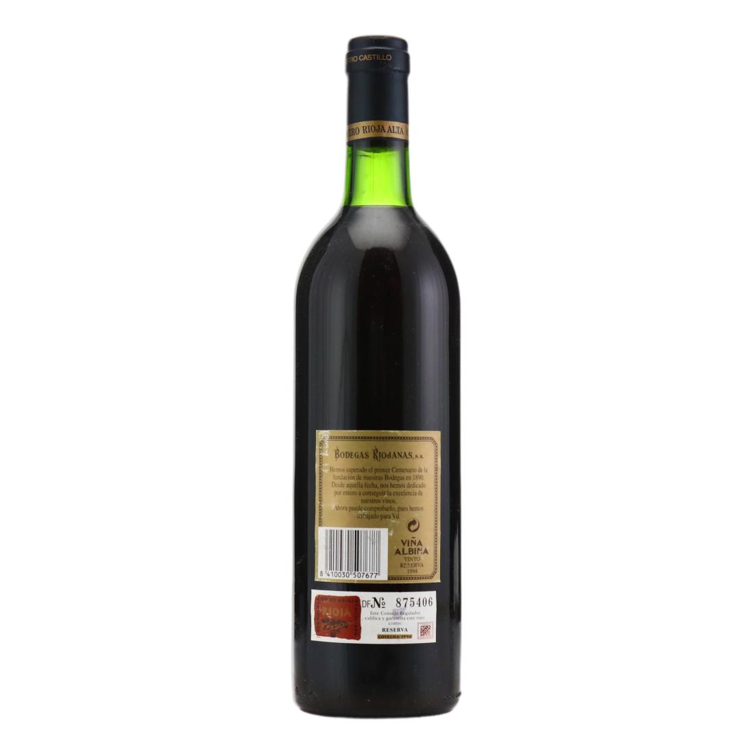 Bodegas Riojanas Viña Albina 1994