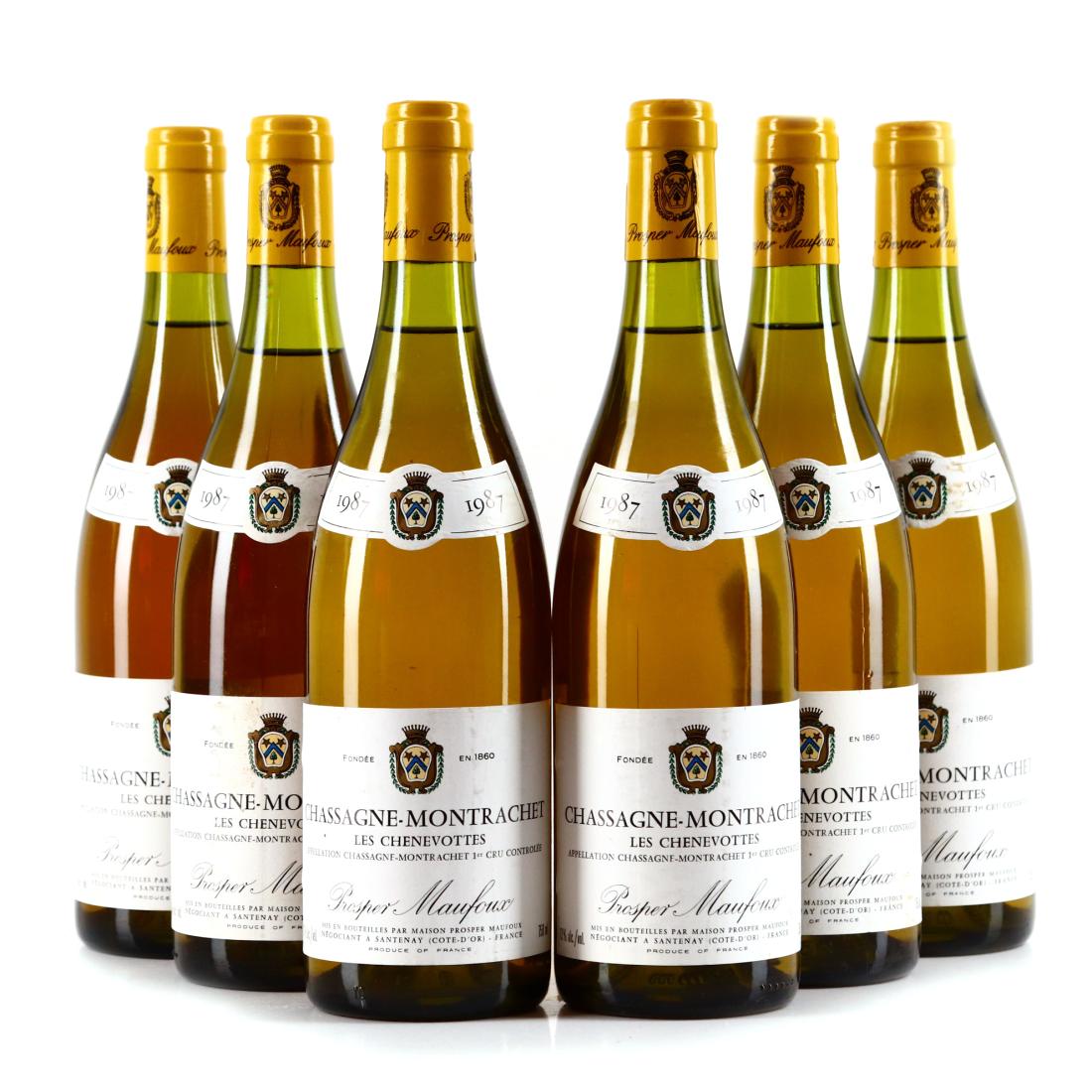 Image for P.Maufoux Chenevottes 1987 Chassagne-Montrachet 1er-Cru