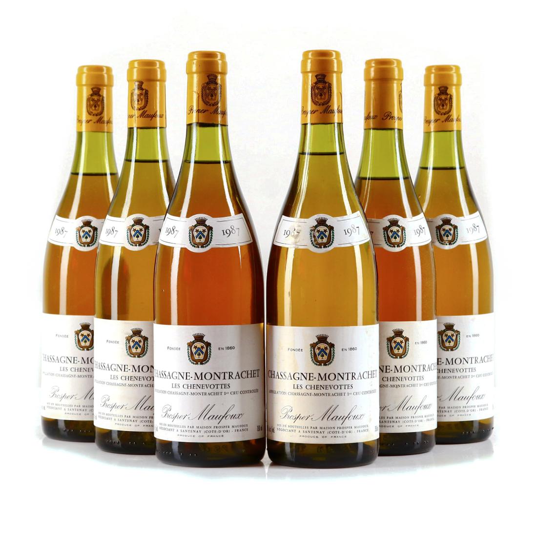 Image for P.Maufoux Chenevottes 1987 Chassagne-Montrachet 1er-Cru