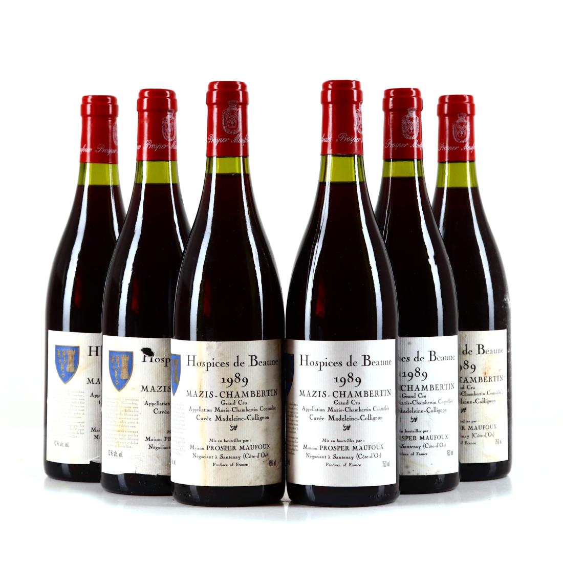 Image for P.Maufoux Cuvee Madeleine-Collignon 1989 Mazis-Chambertin Grand-Cru