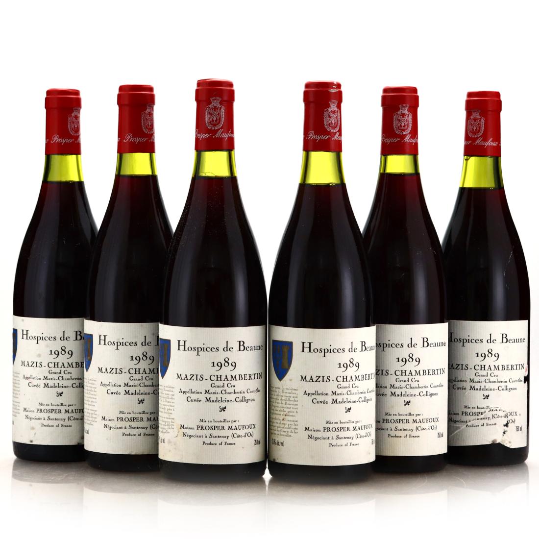 Image for P.Maufoux Cuvee Madeleine-Collignon 1989 Mazis-Chambertin Grand-Cru