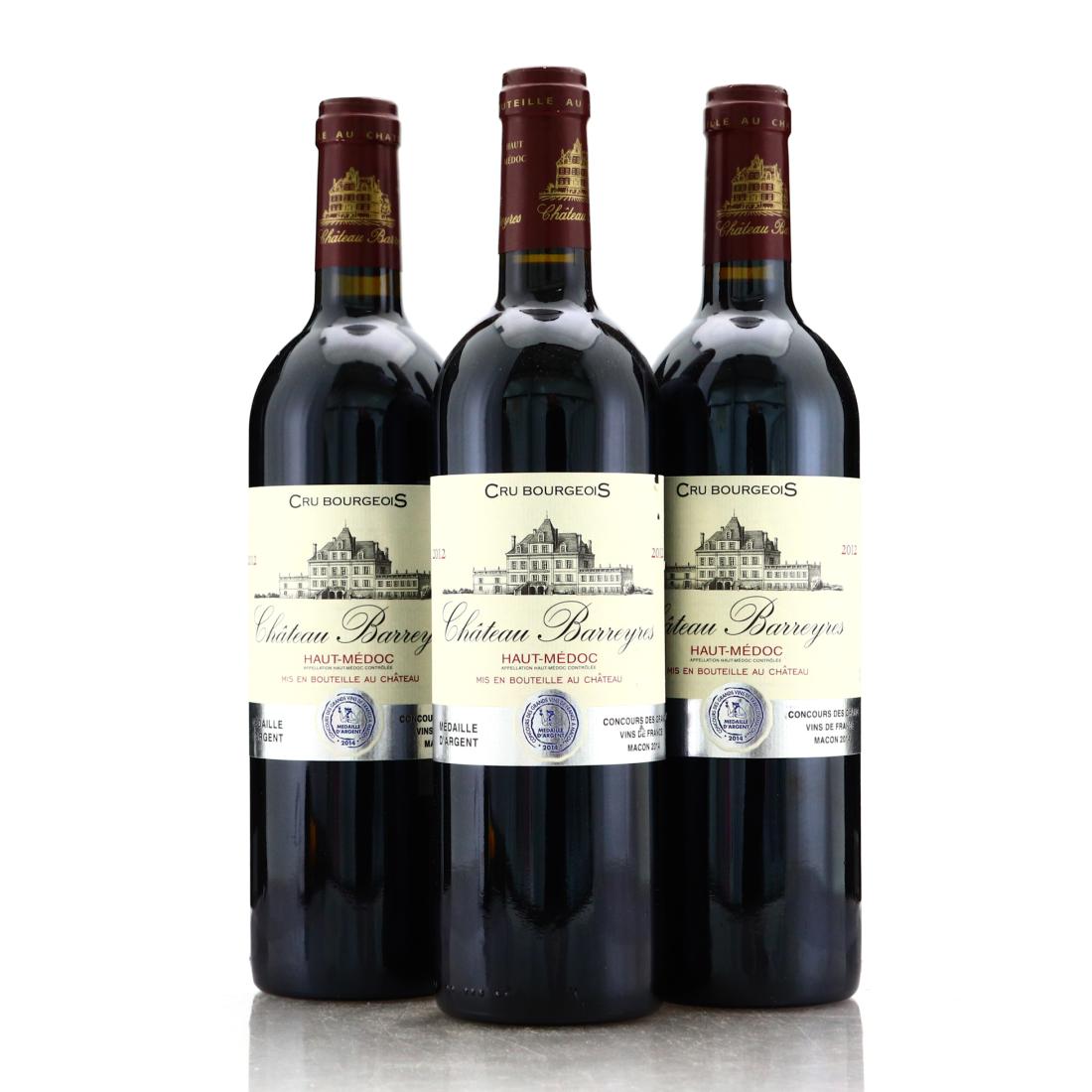 Image for Ch. Barreyres 2012 Haut-Medoc